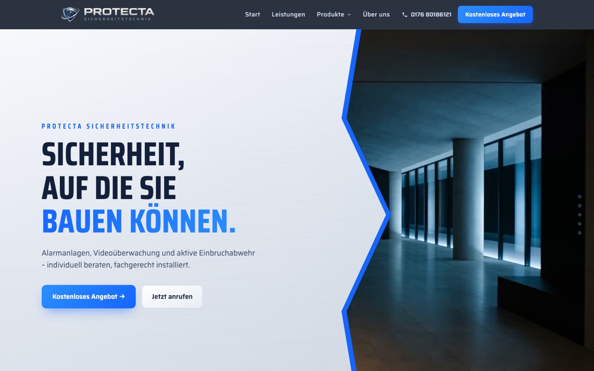 Protecta Screenshot